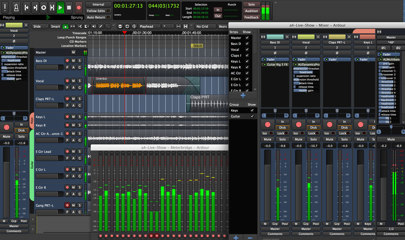 Ardour Digital Audio Workstation